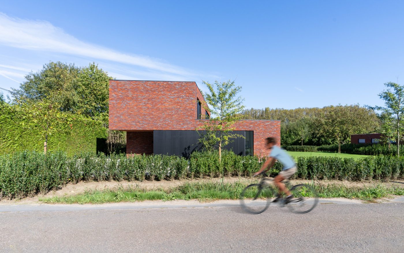 Nieuwbouw vrijstaande woning | Lier, België | Gevelbaksteen: Linaqua Vino HV LF256 en de Linaqua Viola HV LF256