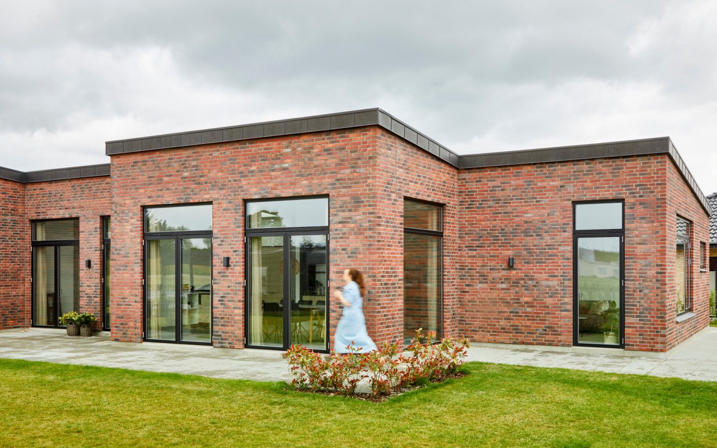 Nieuwbouw vrijstaande woning | Ræven, Støvring, Denemarken | Gevelbakstenen: Dansk Dodenkop WS DNF LESS