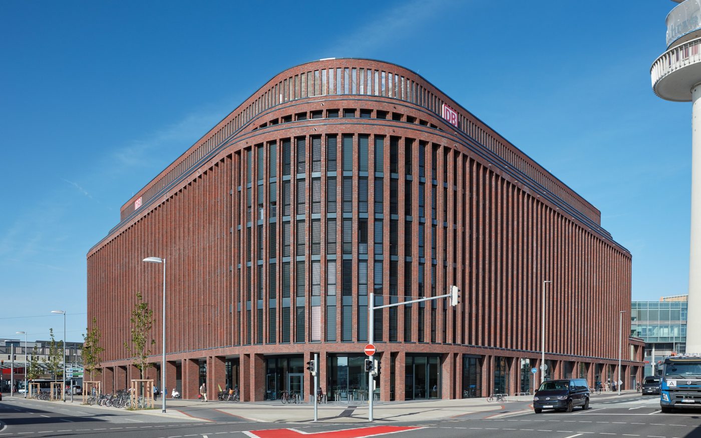  Nieuwbouw kantoorgebouw Deutsche Bahn, Duitsland | Gevelbaksteen: Lagune Naran WS BNF