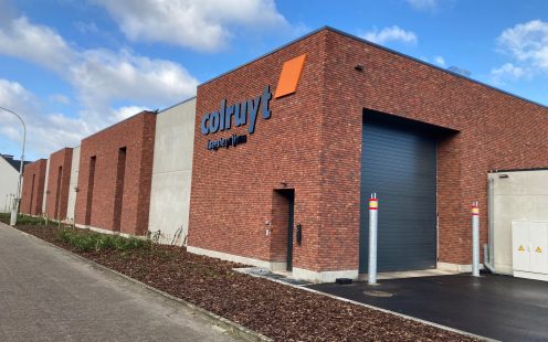 Nieuwbouw winkel | Zoersel, België | Gevelbaksteen: Menton HV ClickBrick