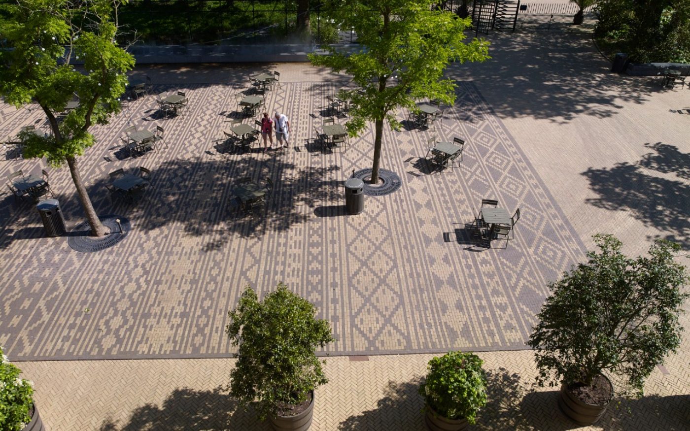 Herinrichting Artisplein, Amsterdam | Straatbakstenen: Brons VB DF en Nero WS en VB DF