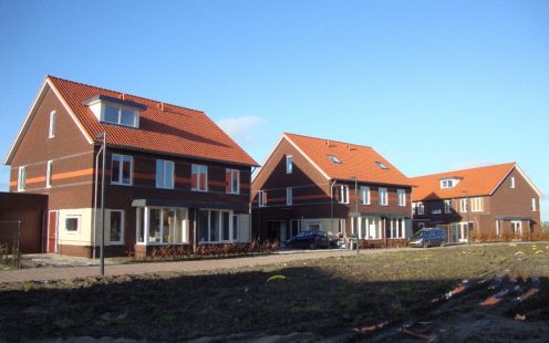 Nieuwbouw 2-onder-1-kap- en Tussenwoningen | Hoog Dalem, Gorinchem | Dakpan: OVH Klassiek Natuurrood 600 | Gevelbakstenen: Malva Exclusief WS WF i.c.m. B16