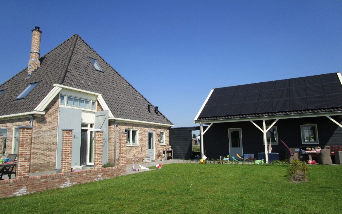 Nieuwbouw Vrijstaande Woning | Spanbroek | Dakpan: OVH Klassiek Vieilli Blauw Gesmoord 714