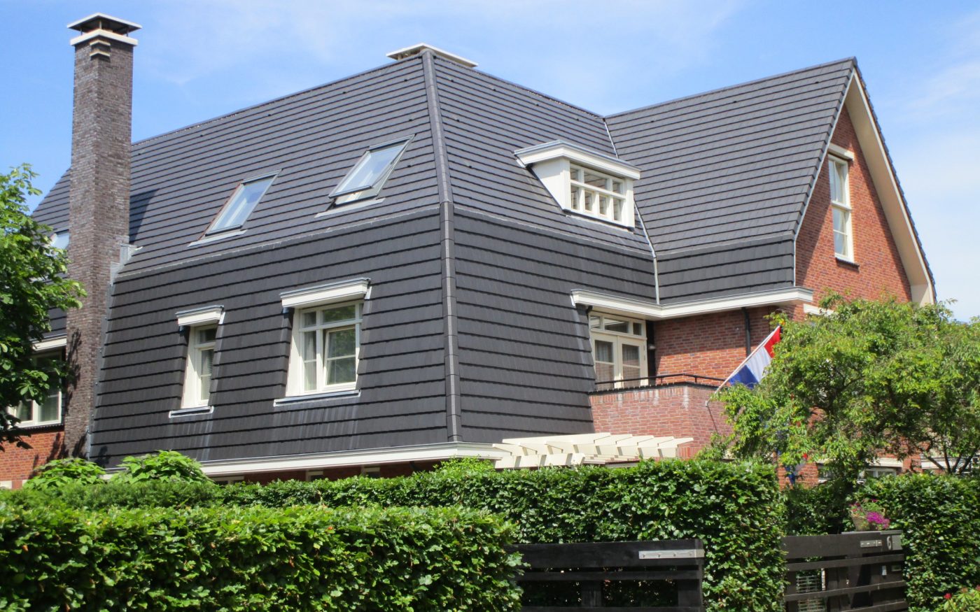 Nieuwbouw Villa's | Duinzichtlaan, Bloemendaal | Dakpan: Vauban Leikleur Mat Engobe 703