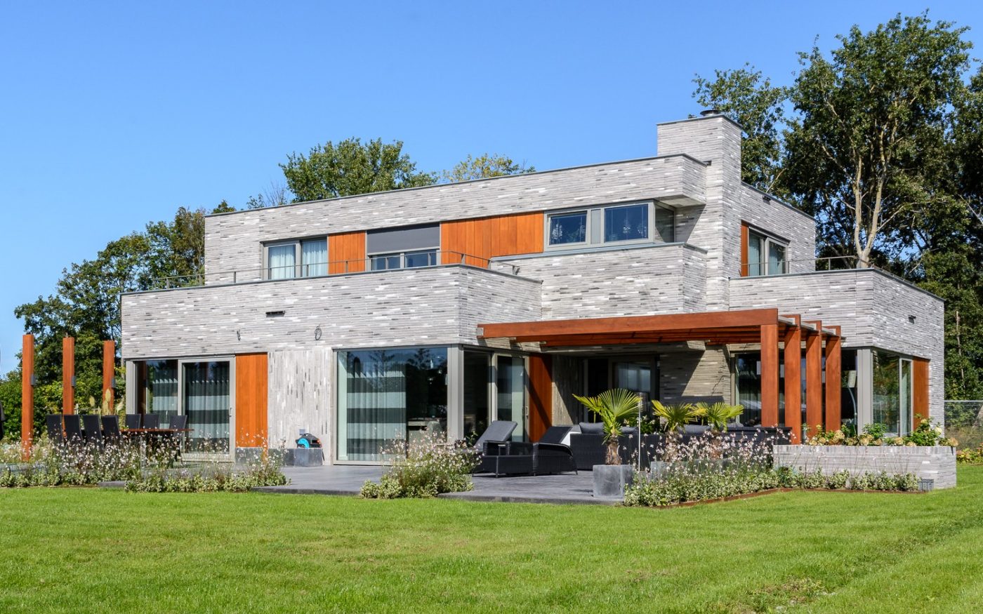 Speciaal Kwartsgrijs WS LF510 | Nieuwbouw vrijstaande woning, Voorschoten | Architect: WNS Architecten, Wateringen | Aannemer: R.A. van Leeuwen Bouwbedrijf B.V.