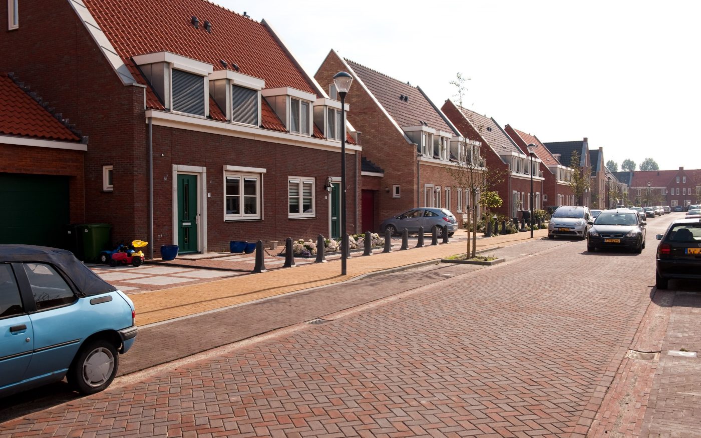 Nieuwbouwstraat, Brielle | Straatbakstenen: Solane DF, Padova KK80 en Padova WF