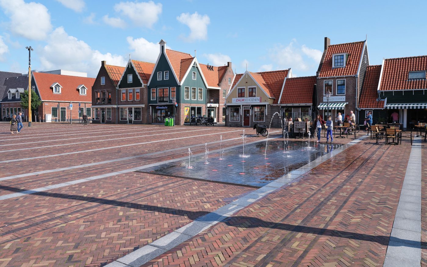 Herinrichting centrum, Volendam | Straatbakstenen: Volendam mix