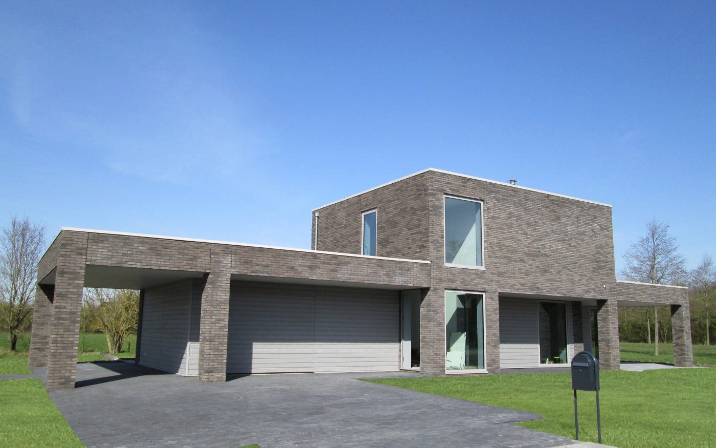 Nieuwbouw vrijstaande woning | Wolvega | Pagus Grijs-Zwart HV WF