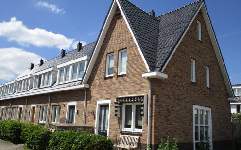 Nieuwbouw rijtjeswoningen | Driebruggen | VHV Vario matzwart verglaasd