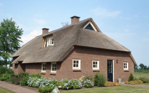 Nieuwbouw Boerderij | Vledder | Gevelbaksteen: Veldbrand Antiek HV WF