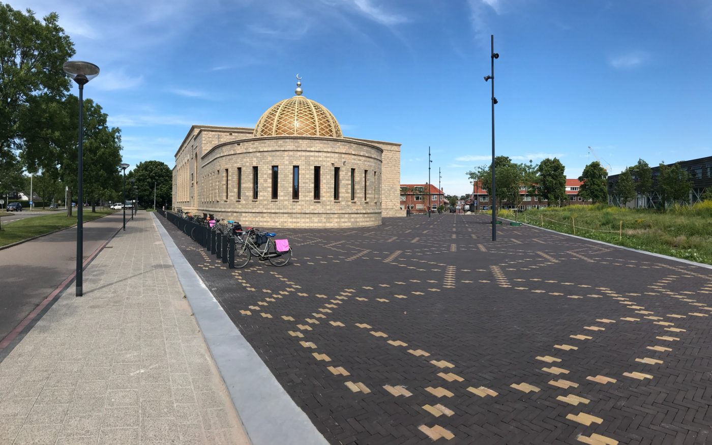 Ter Haarplein bij Isalmitisch Centrum Alhijra | Leiden | Nero en Brons Wasserstrich DF