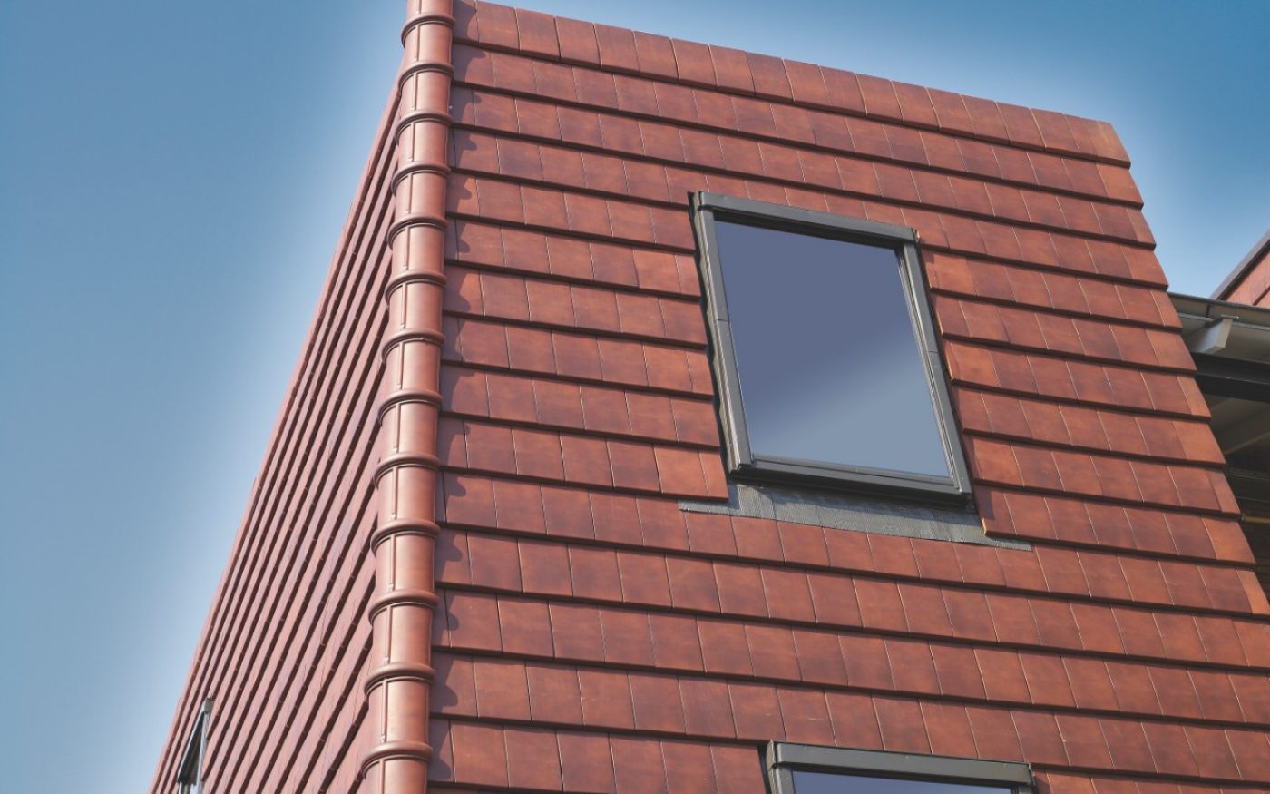 Nieuwbouw Appartementen | Cuijk | Dakpan: Datura Rustiek Engobe 872 | Gevelbakstenen: Cardo en Malva Exclusief WS WF