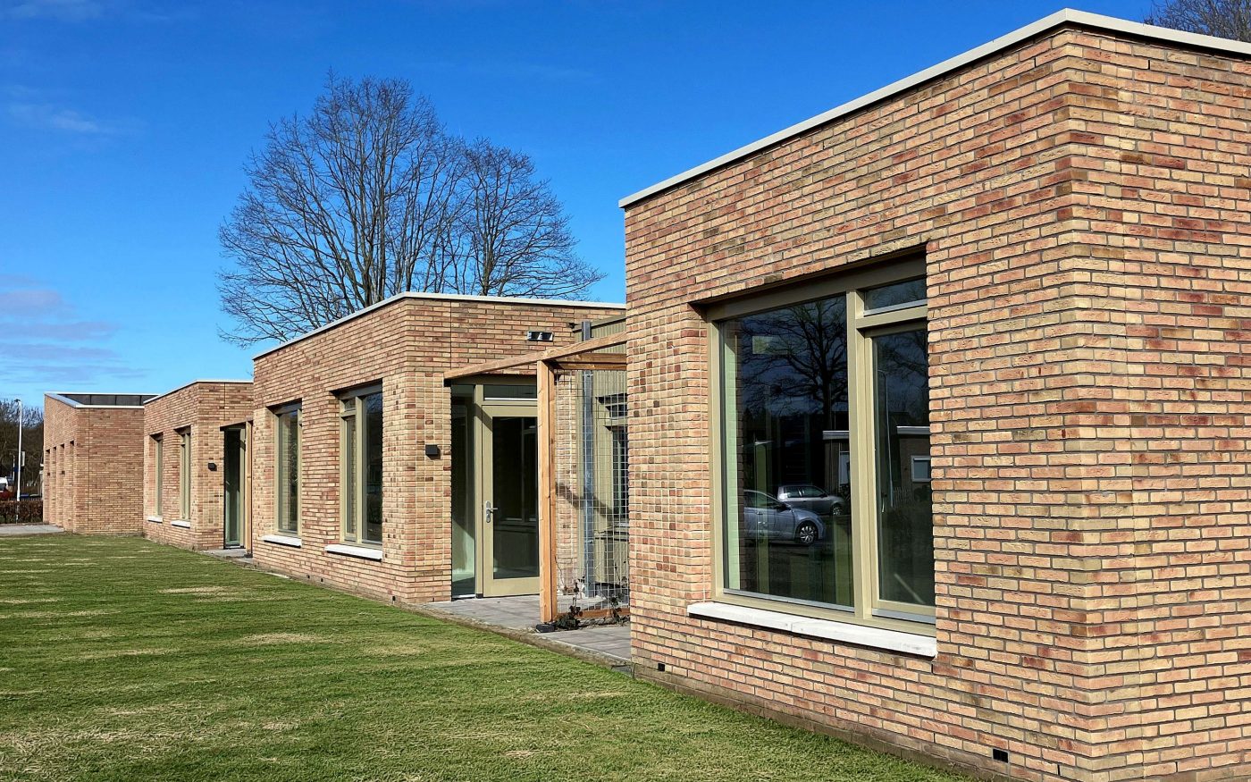  12 zorgappartementen ‘de Beuk’, St. Nicolaasga | Gevelbaksteen: Krokus HV WF