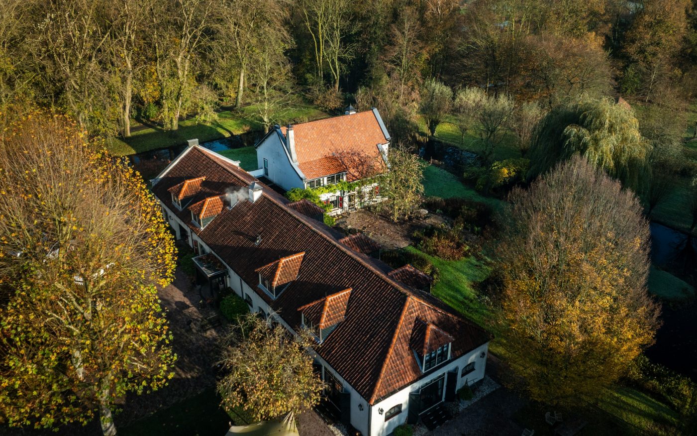 Landgoed Land van Belofte, Moerkapelle | Dakpan: Oude Holle 451 vieilli rood
