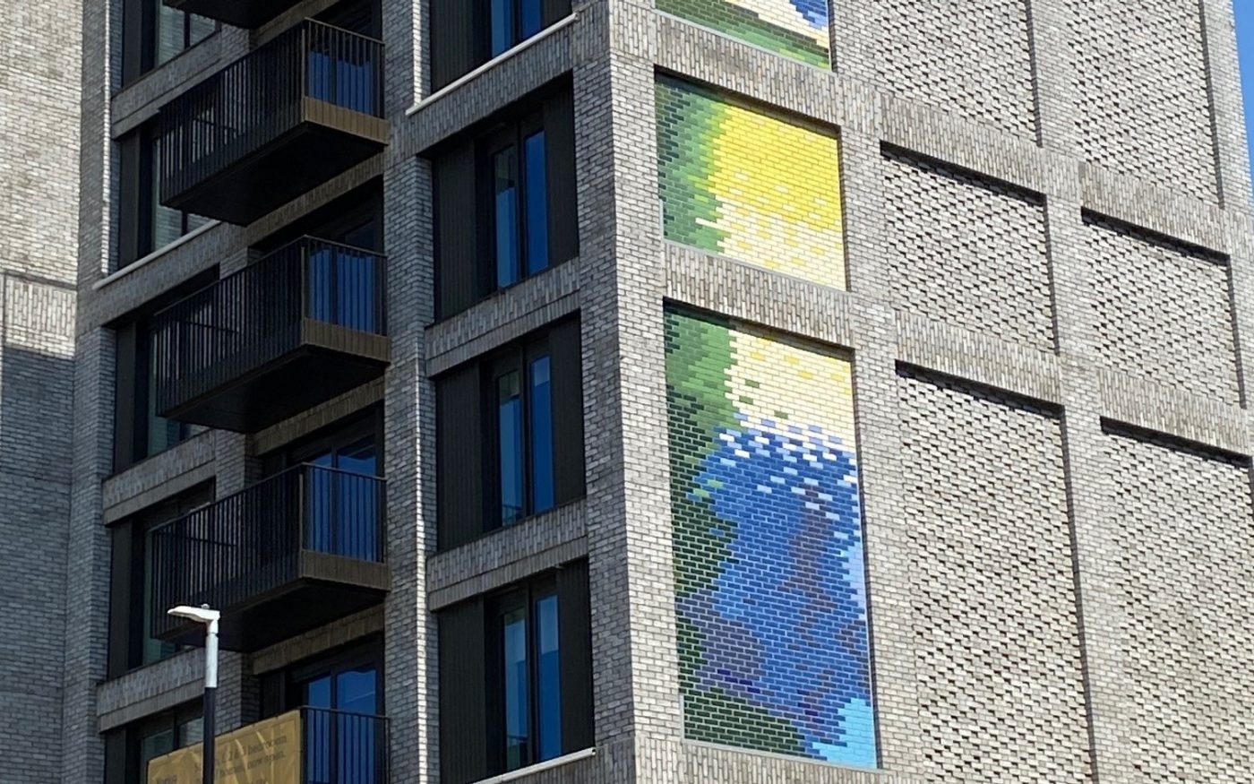 Renovatie appartementencomplex | Longley Place, Brighton (UK) | Gevelbakstenen: glazuurbakstenen