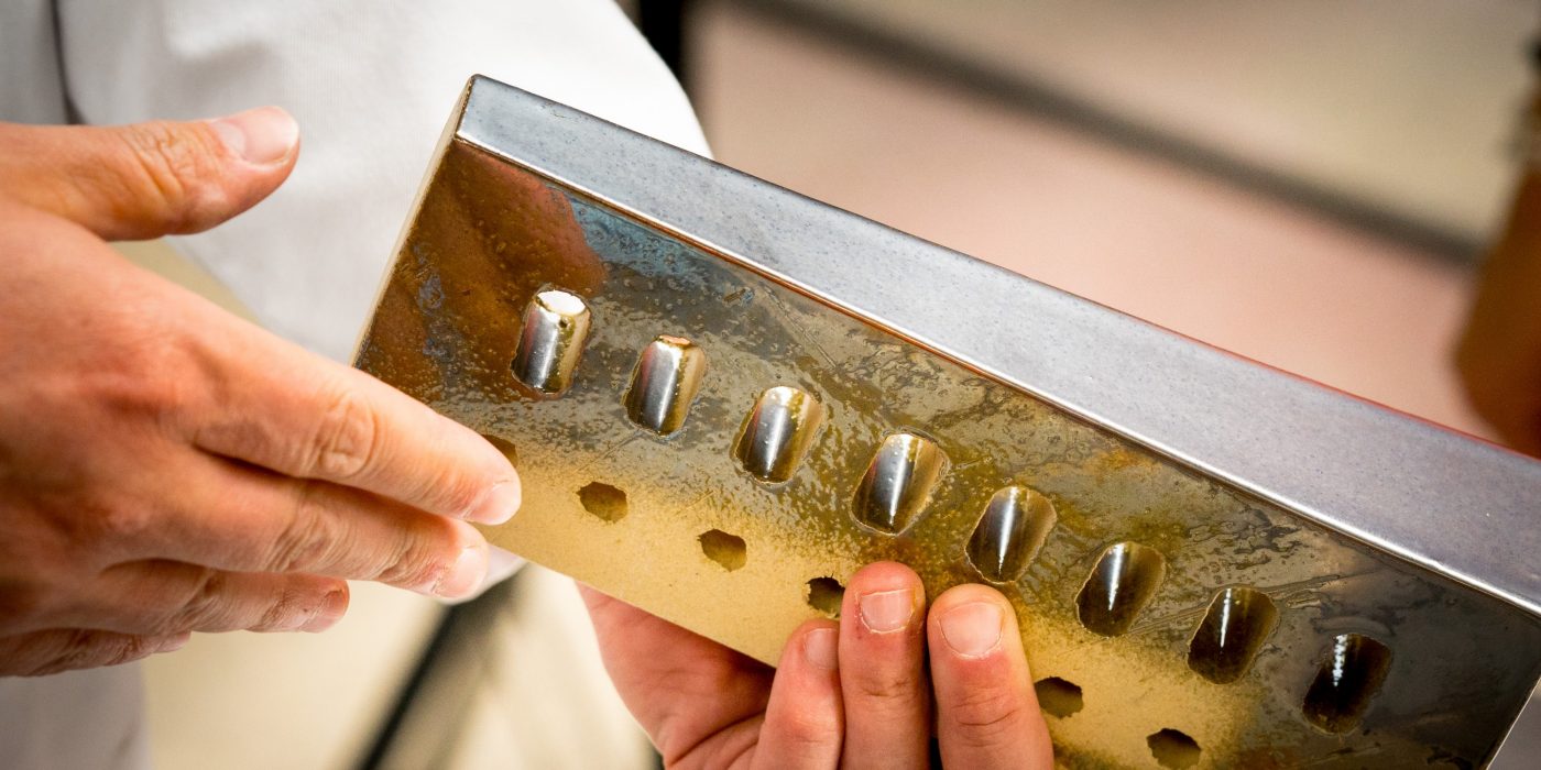 Sfeerbeld van geglazuurde bakstenen met speciale coating en kleuren