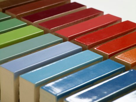 Sfeerbeelden van de Crystal-serie glazuurbakstenen