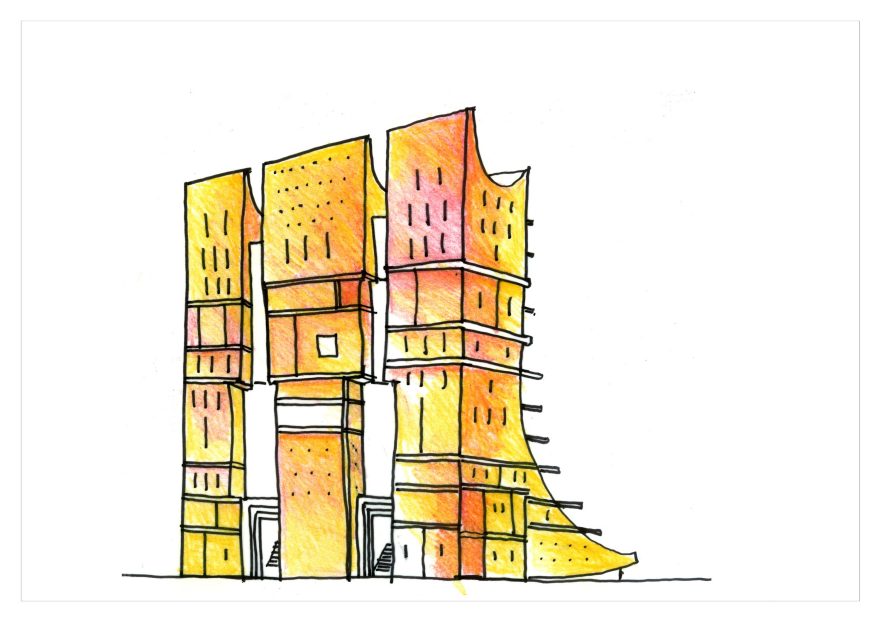 Glazuurstenen Maatwerk | Nieuwbouw Appartementen The George | Zuidas, Boelegracht, Amsterdam