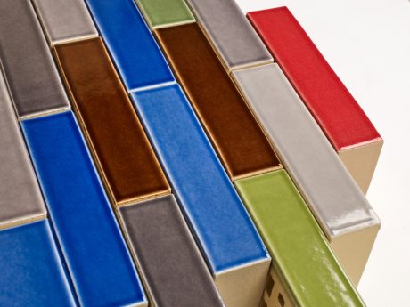 Sfeerbeeld van de Pearl serie glazuurbakstenen