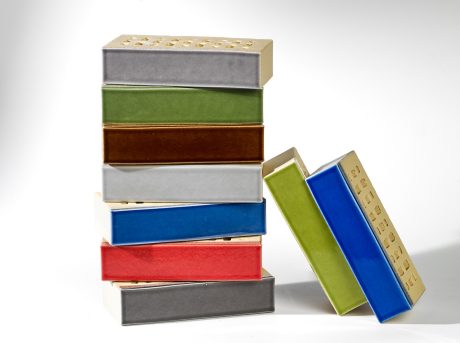 Sfeerbeeld van de Pearl serie glazuurstenen