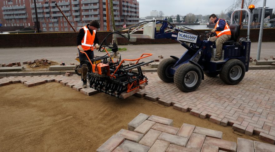 Machinaal straten | Vleuterweide, Utrecht