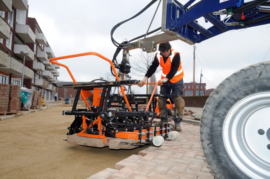 Machinaal straten | Vleuterweide, Utrecht