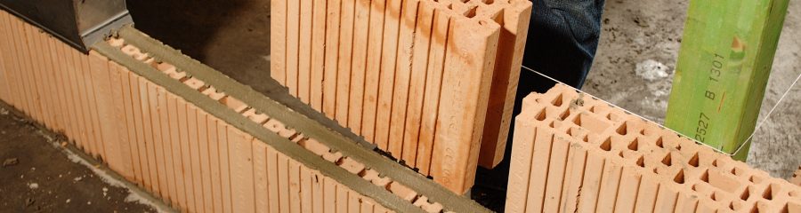 Afwerking van de wand