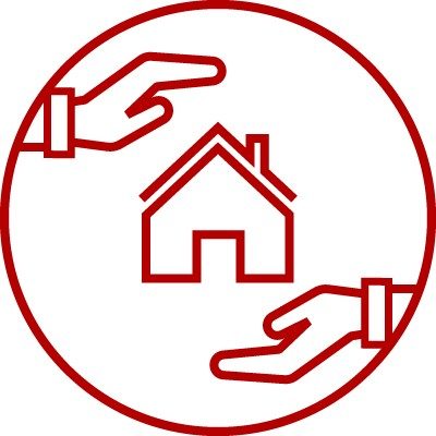 Wall cluster icon for comfort products