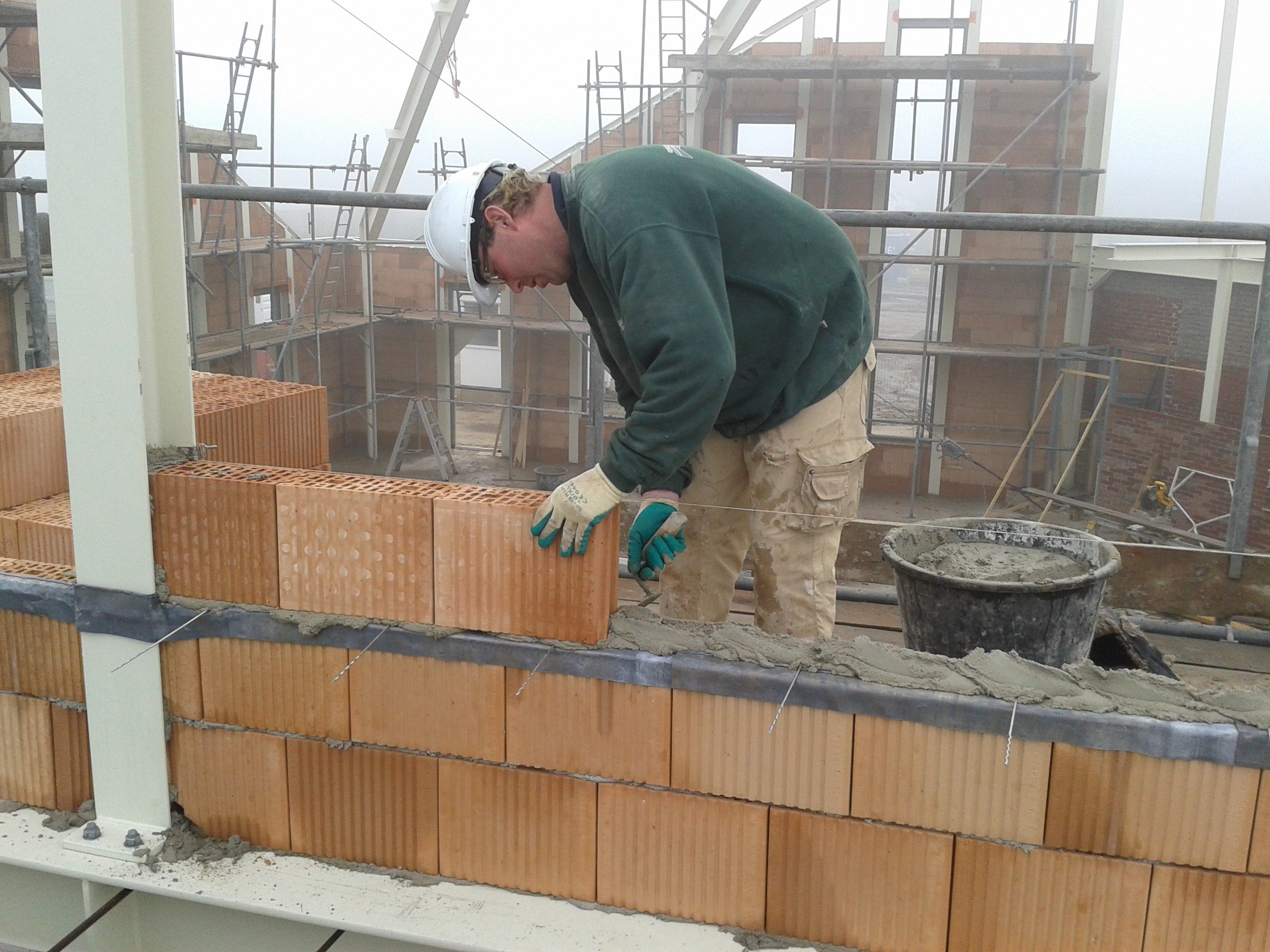 Verwerking metselblokken | Kerk, Gameren