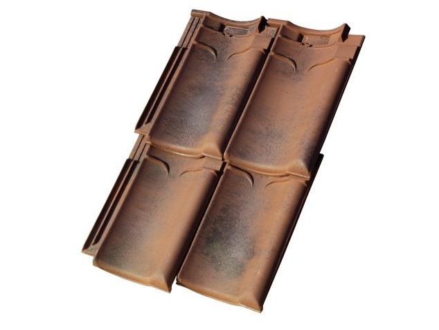 Voorbeeld foto variabele kopsluiting van Koramic dakpannen.