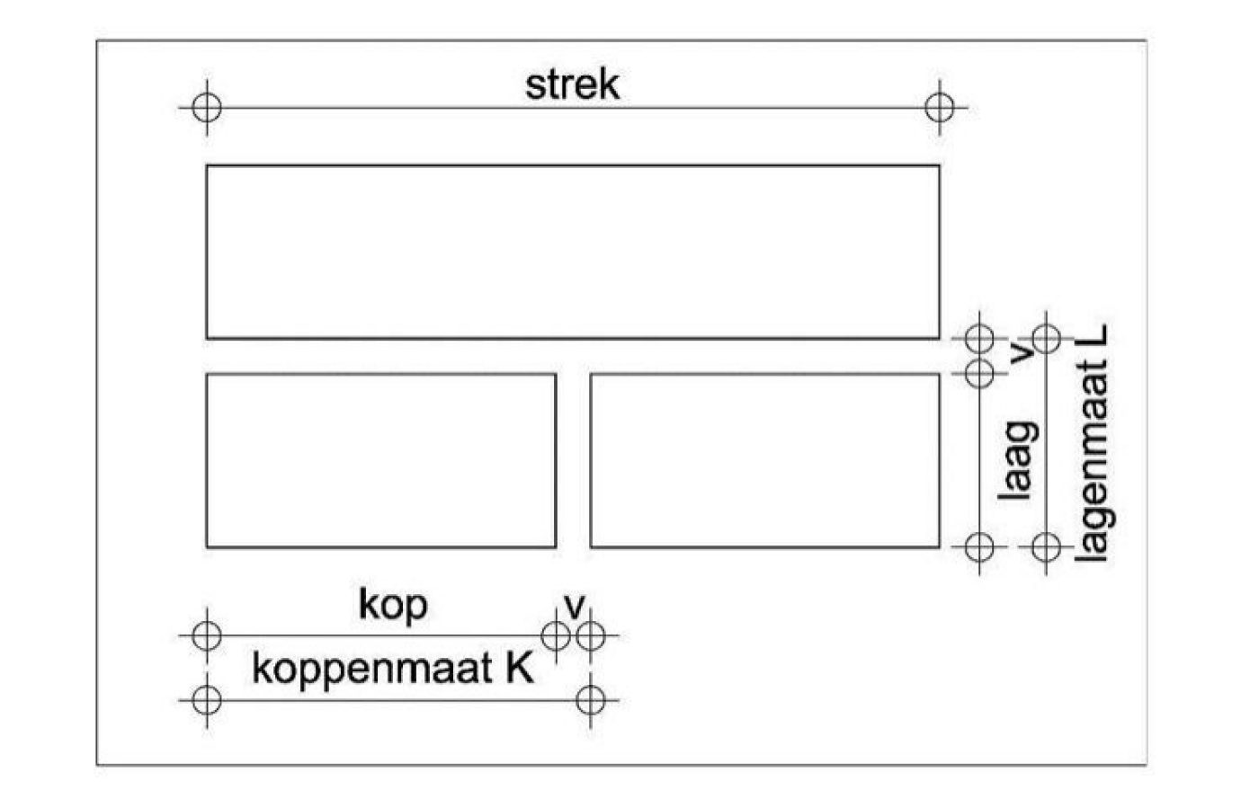 geschenk kruis cel Maatvoering in metselwerk | Wienerberger