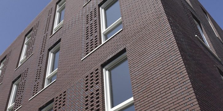 Braziliaans verband in een gevel