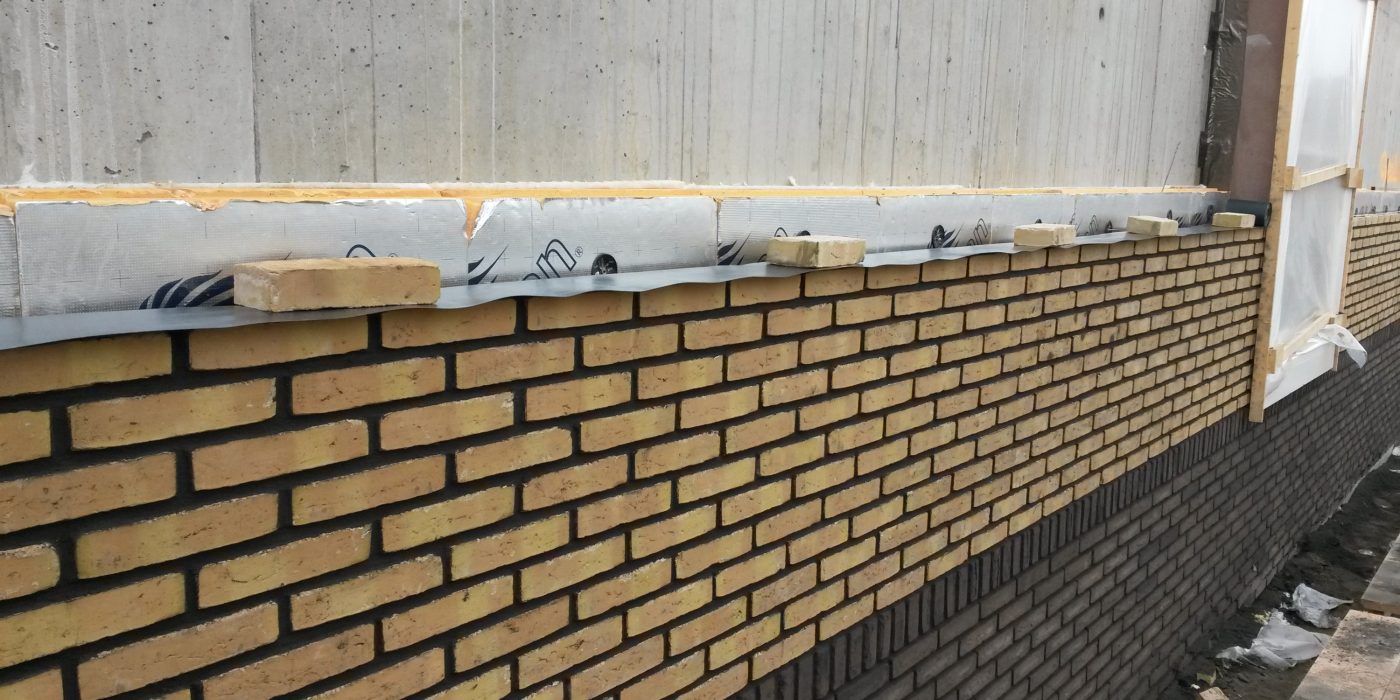 Spouwmuur | verwerking gevel