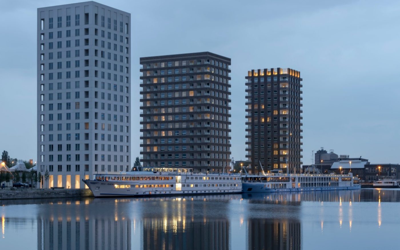 Transformatie Westkaai Tower 5 & 6, Antwerpen België