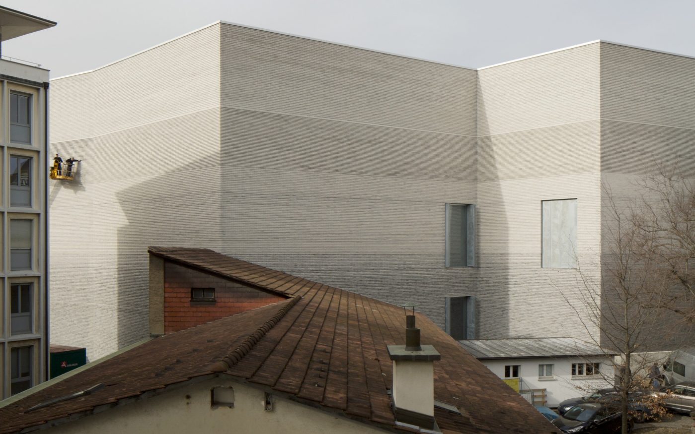 Kunstmuseum Basel Extension, museum with clay blocks; Brick Award 2018 Grand Prize Winner; Christ & Gantenbein; Photo: Rory Gardiner