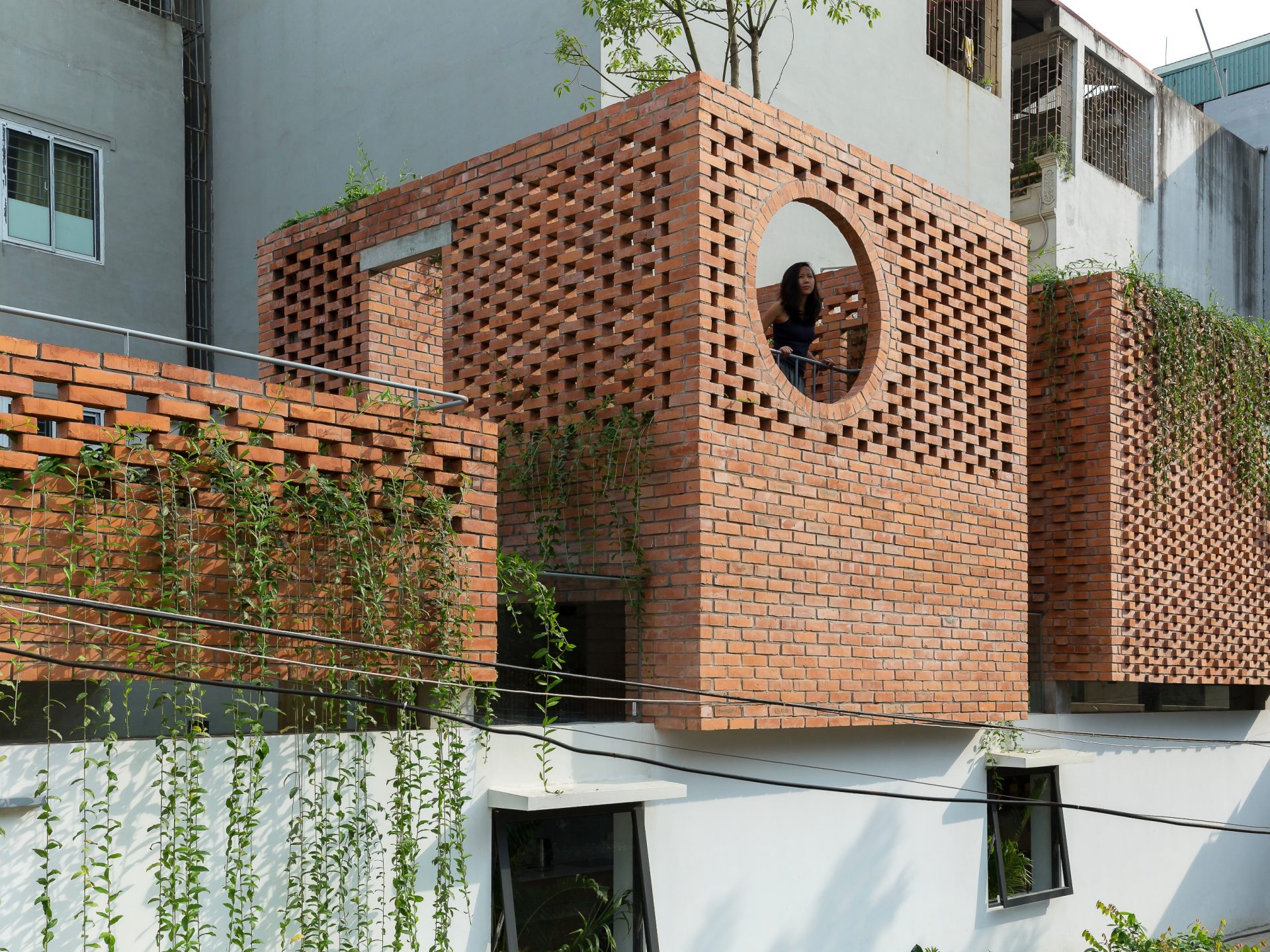 VH House. Brick Award 22 Category "Feeling at home". ODDO architects. Outside view