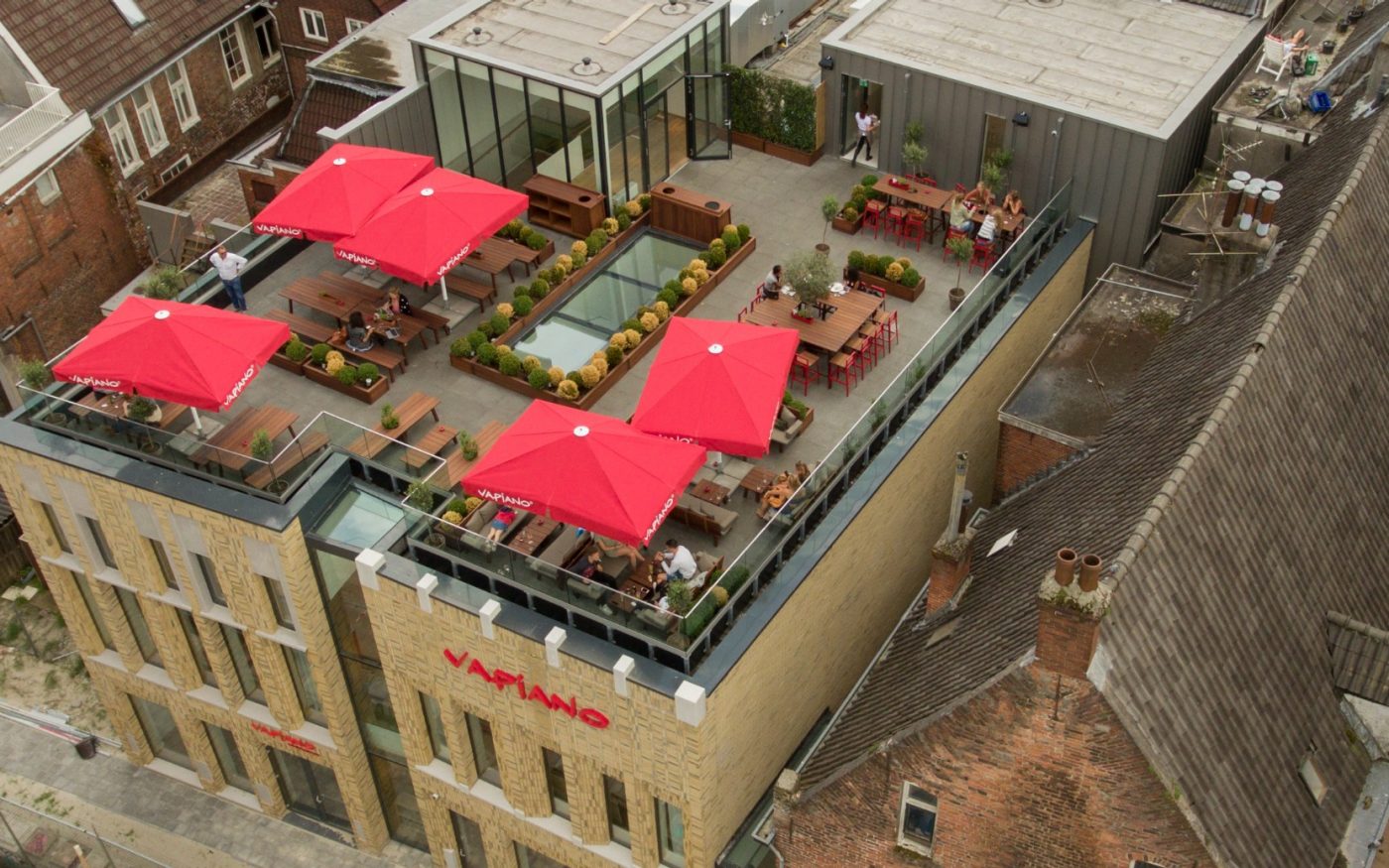 Restaurant Southside New Market; Brick Award Nominee 2018; Vector-I Architects with Daad Engineers, Architect: Ben van der Meer, Photo: Marieke Kijk in de Vegte