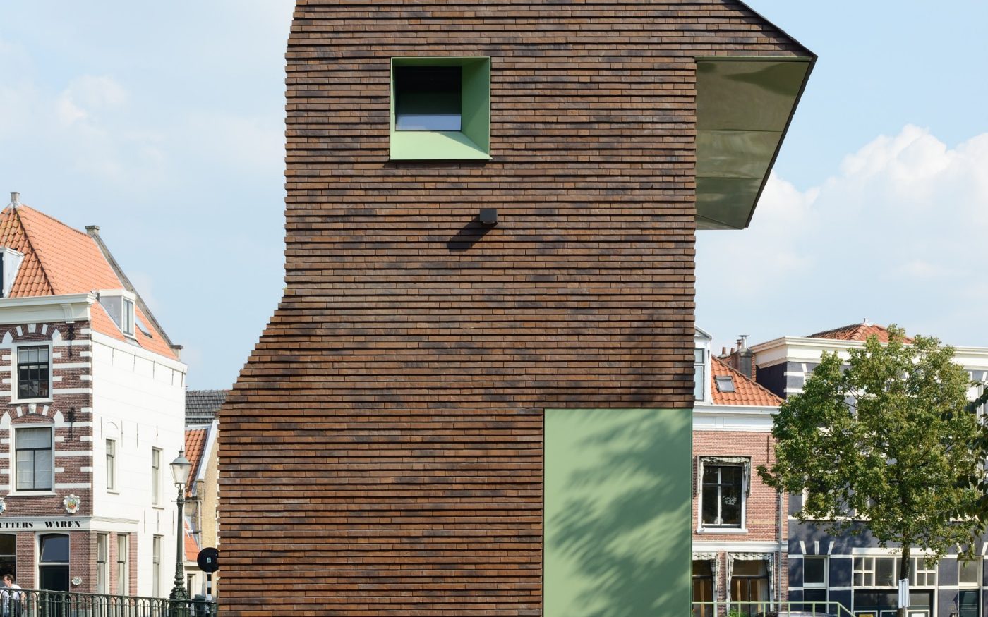 't Melkhuisje with facing bricks; Brick Award Nominee 2018; Bureauvaneig; Photo: © Alard van der Hoek