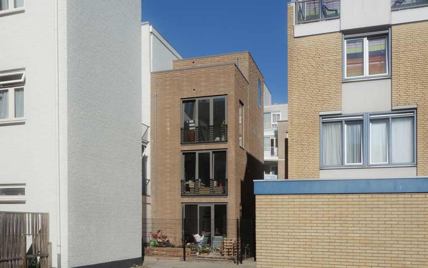 De Gouverneur, single-family housing and office with facing bricks, Brick Award Nominee 2018; Architectuur Maken; Photo: architectuurMAKEN