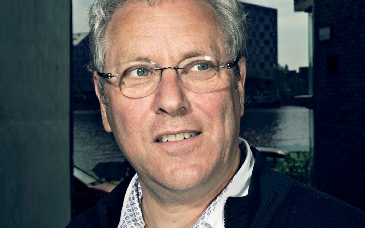 Hans van der Heijden, architect of Houses with Two Doors, social housing with facing bricks, Brick Award Nominee 2018; Hans van der Heijden Architect, Photo:  Mirjam van Avezaath