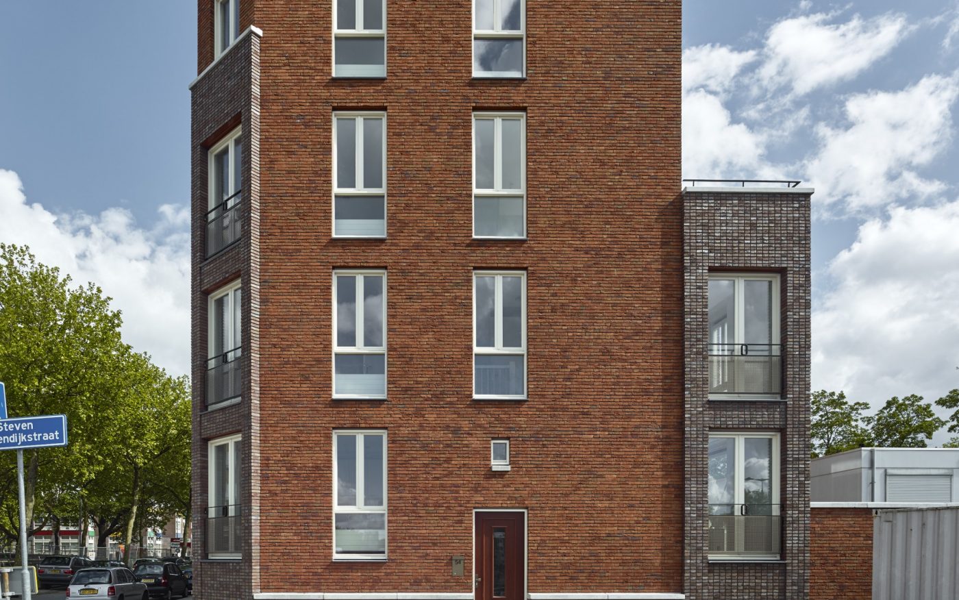 Houses with two doors, Brick Award Nominee 18, Hans van der Heijden Architect, Photo: Stefan Mueller