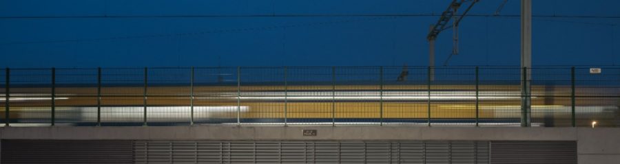 Augmented Brickwork - Public Railway Passage with glass bricks, Brick Award Nominee 2018; Civic Architects and Bright (The Cloud Collective), Photo:  Stijn Bollaert