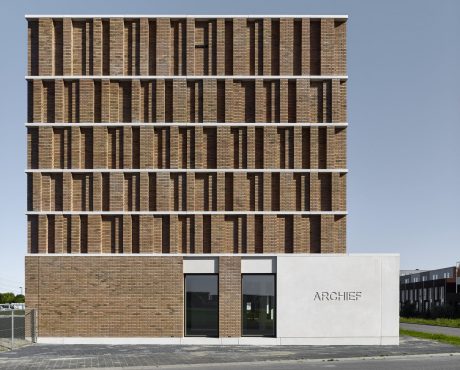 City Archive Delft; Brick Award 2020 Category Winner Category "Working Together"; Architects: Office Winhov, Gottlieb Paludan Architects, Photo:  Stefan Müller