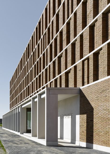 City Archive Delft; Brick Award 2020 Category Winner Category "Working Together"; Architects: Office Winhov, Gottlieb Paludan Architects, Photo:  Stefan Müller