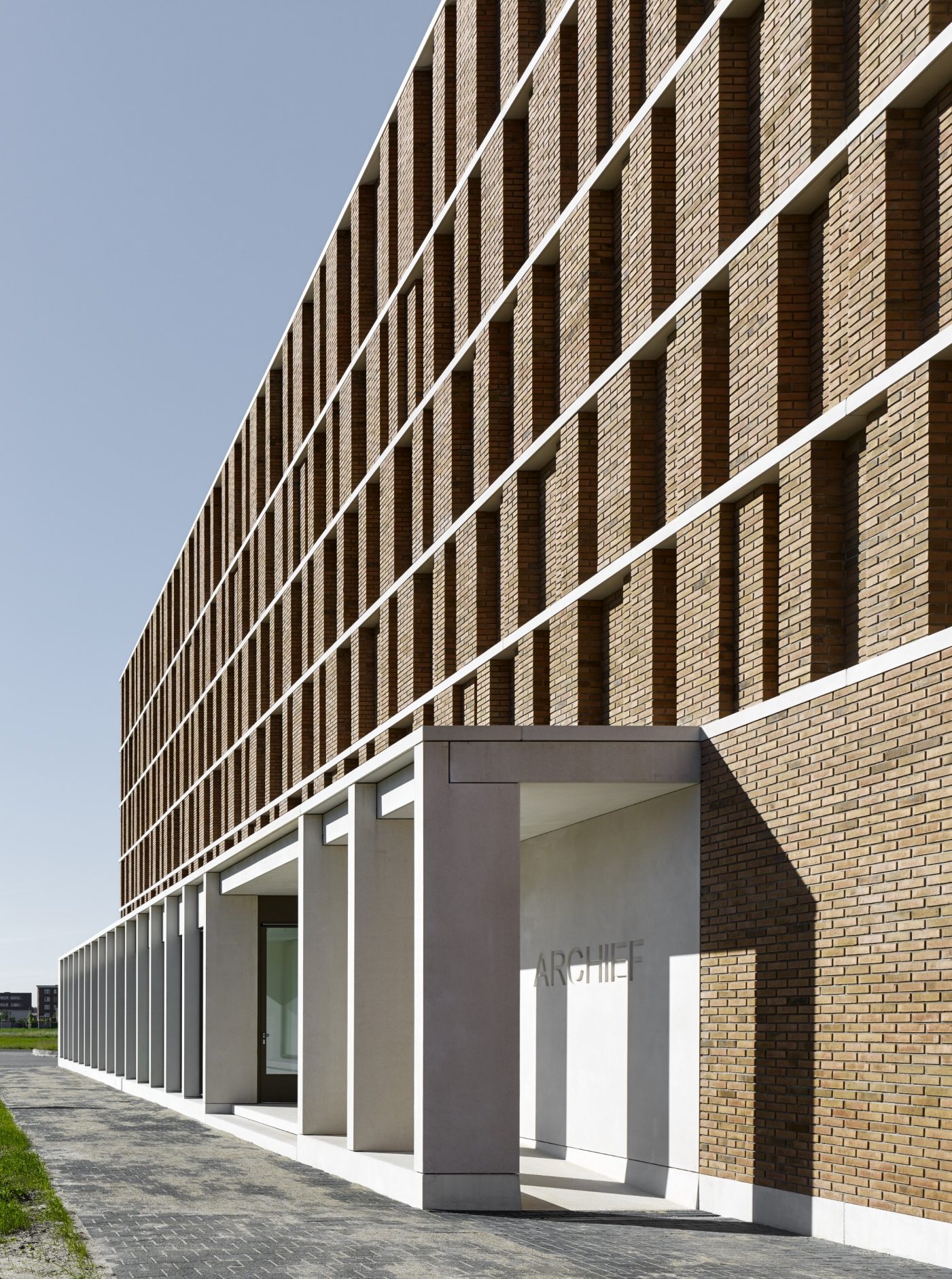 City Archive Delft; Brick Award 2020 Category Winner Category "Working Together"; Architects: Office Winhov, Gottlieb Paludan Architects, Photo:  Stefan Müller
