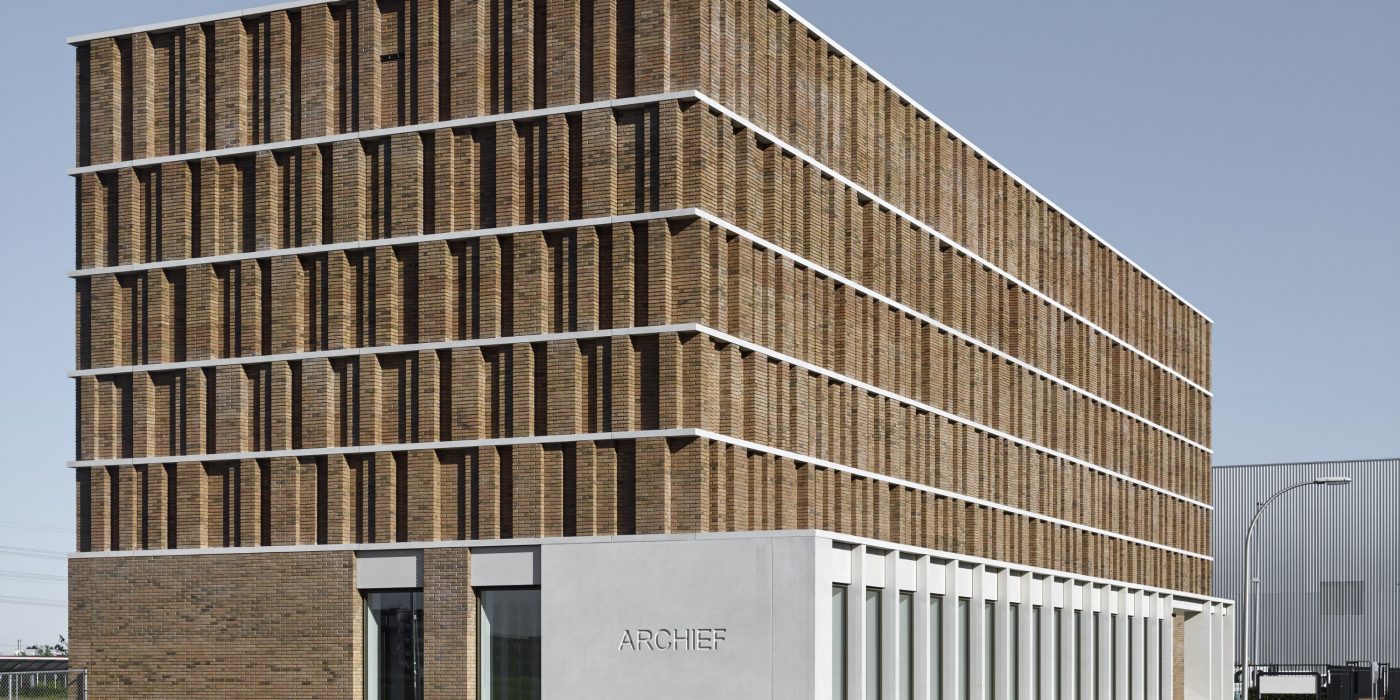 City Archive Delft; Brick Award 2020 Category Winner Category "Working Together"; Architects: Office Winhov, Gottlieb Paludan Architects, Photo:  Stefan Müller
