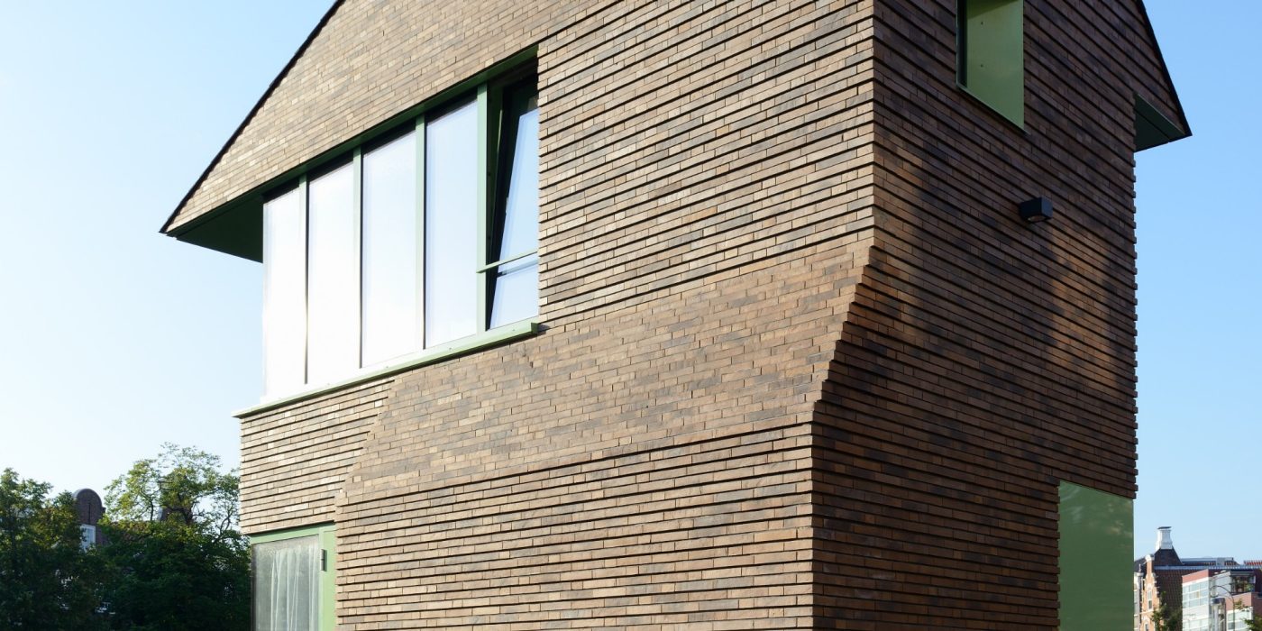 't Melkhuisje with facing bricks; Brick Award Nominee 2018; Bureauvaneig; Photo: © Alard van der Hoek