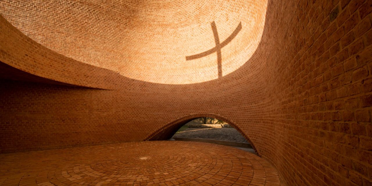 Chapel building "San Bernardo" in La Playosa/Argentinia