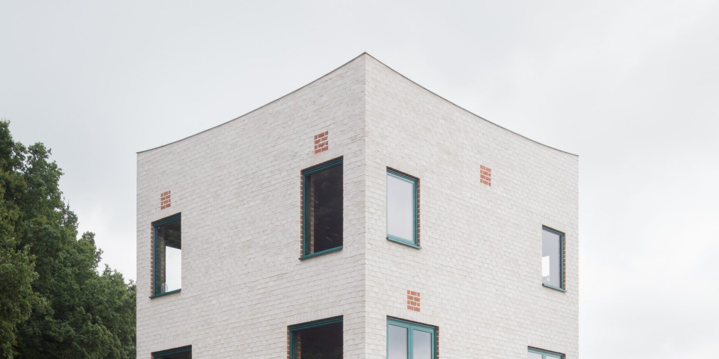 Atlas House, single-family house with facing bricks, Brick Award 2018 Winner Categoy "Feeling at home", Monadnok, Photo: Stijn Bollaert