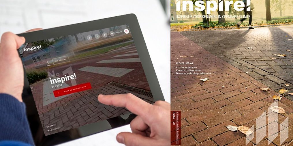 Inspire! magazine cover afbeelding